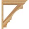 Ekena Millwork Balboa Traditional Rough Sawn Outlooker, Western Red Cedar, 8"W x 34"D x 38"H OUT08X34X38BOA01RWR - alternate 2